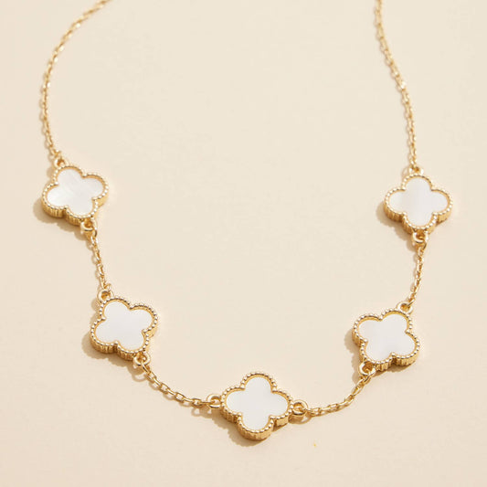 Venice White Necklace