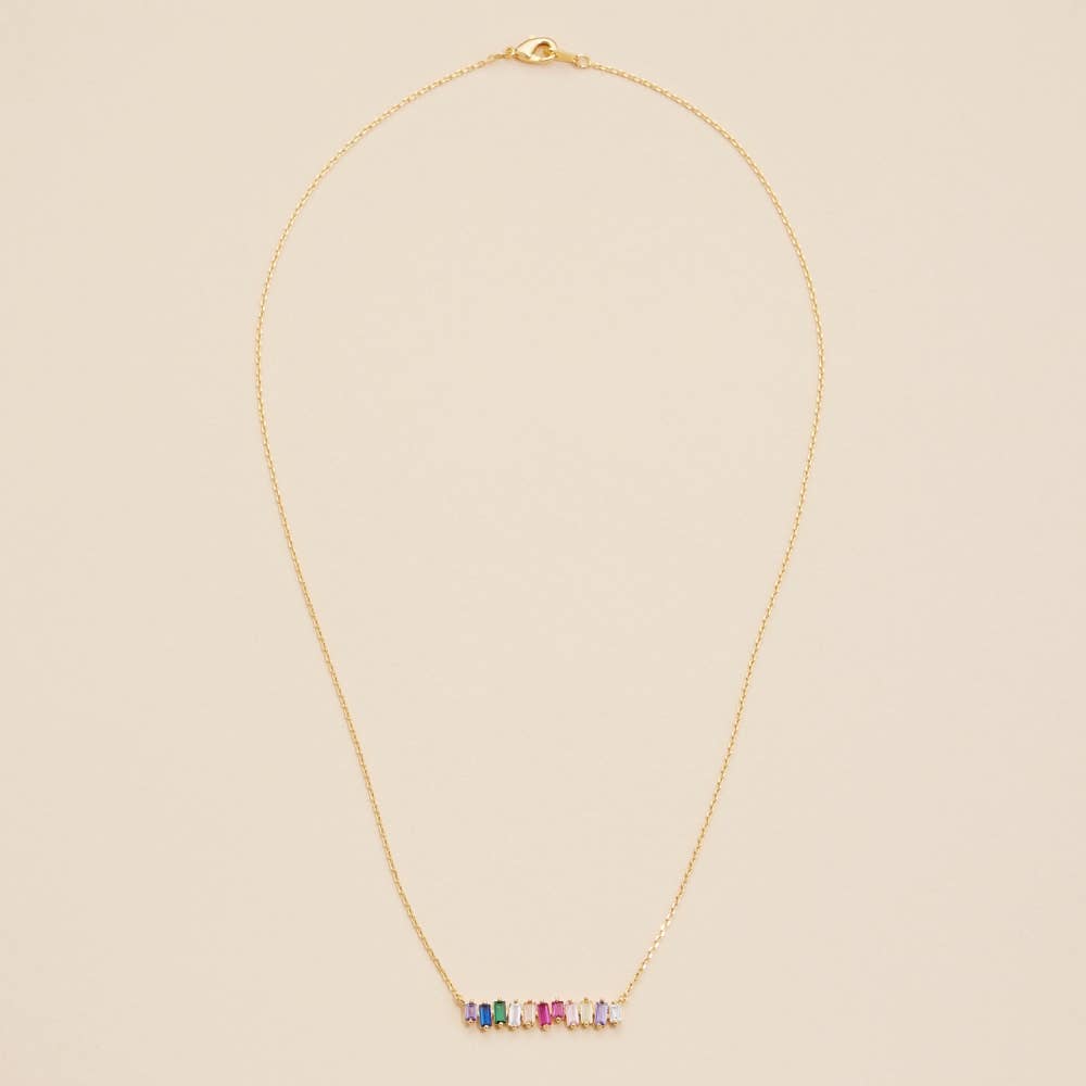 Amalfi Gold Dip Necklace