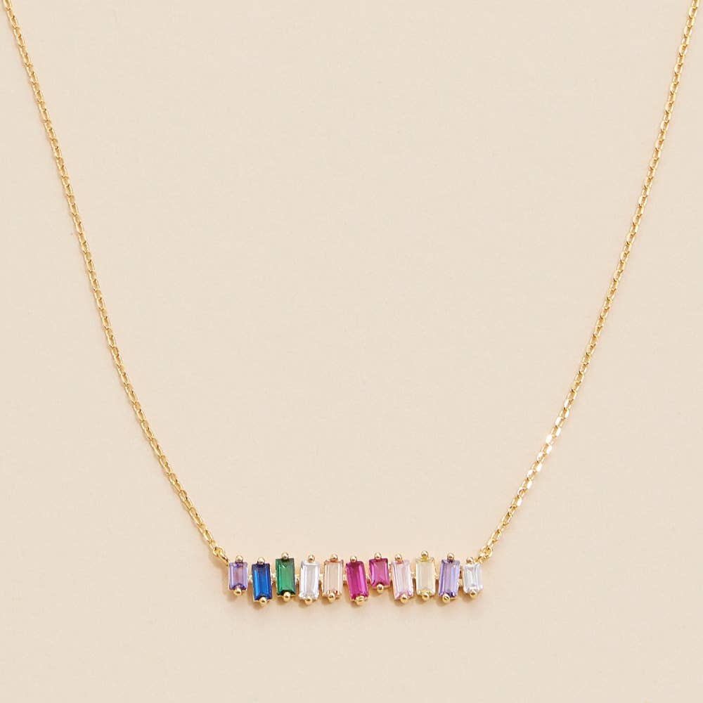 Amalfi Gold Dip Necklace