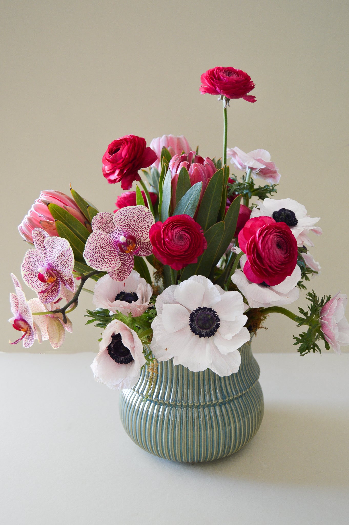 Quinn Vase + Blooms