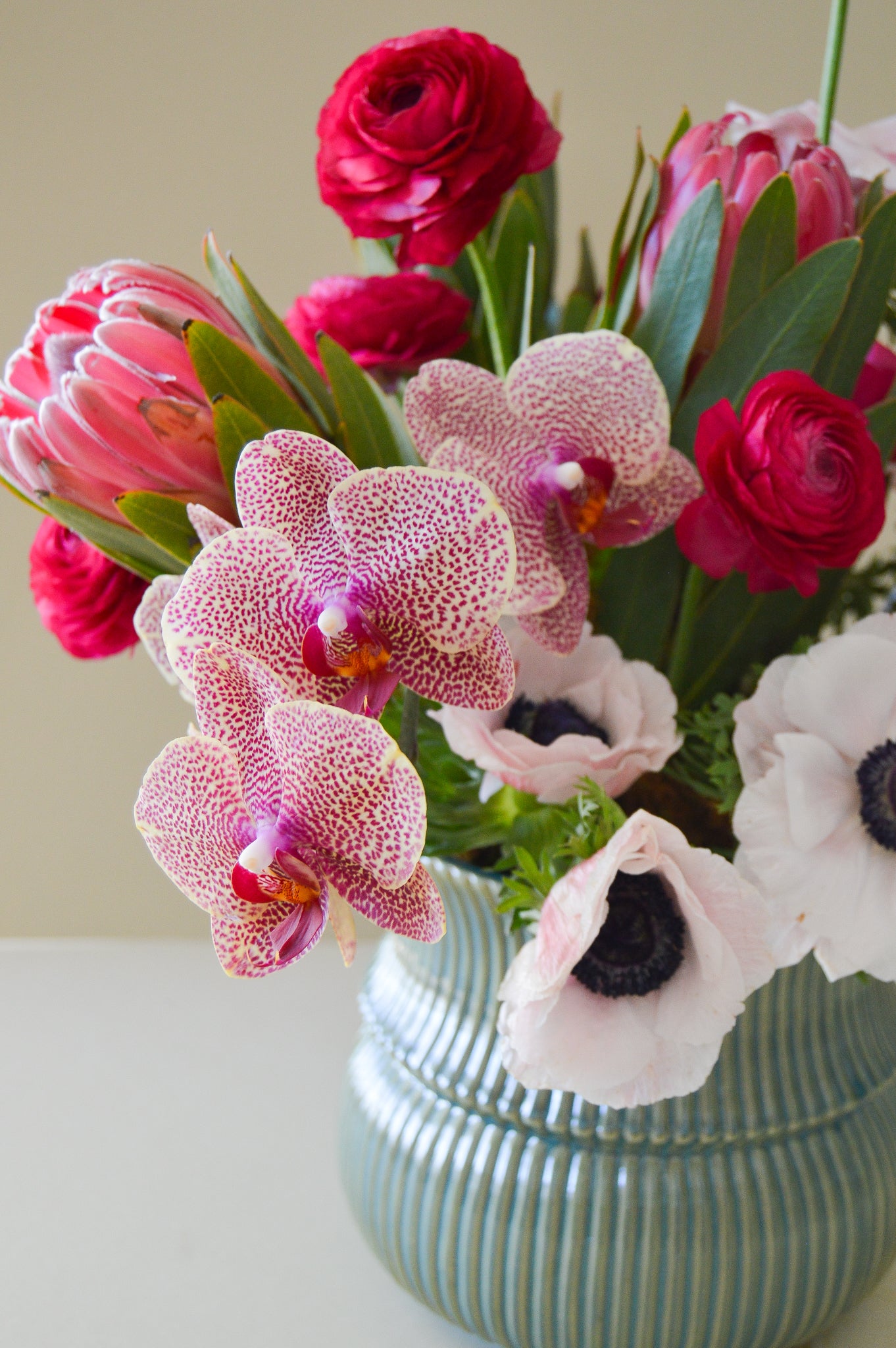 Quinn Vase + Blooms