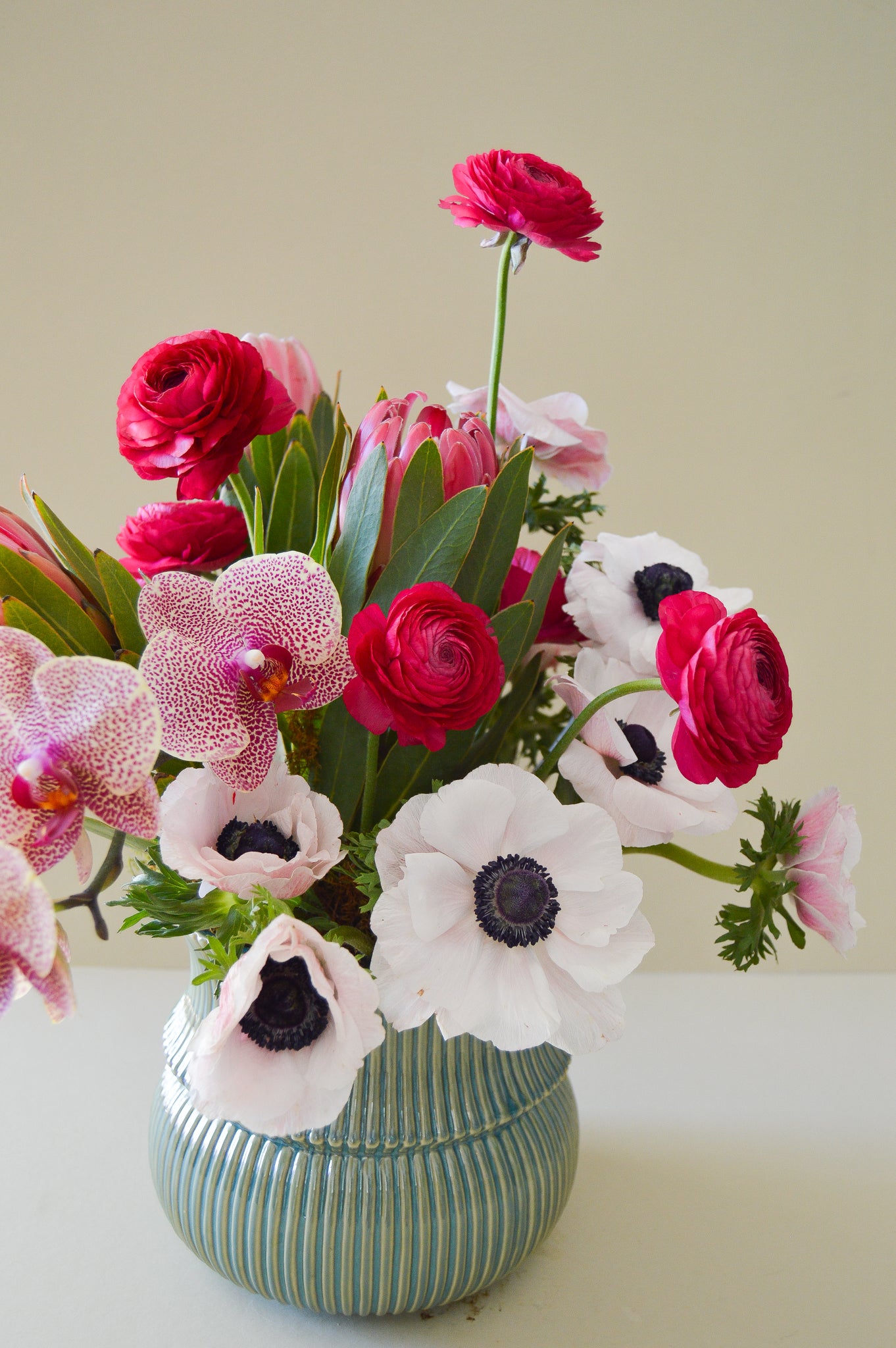 Quinn Vase + Blooms