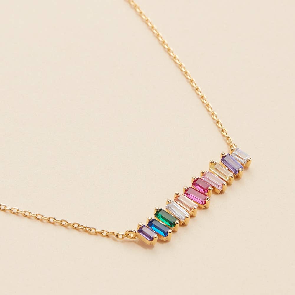 Amalfi Gold Dip Necklace