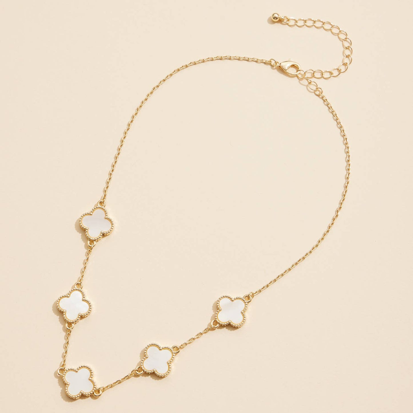 Venice White Necklace