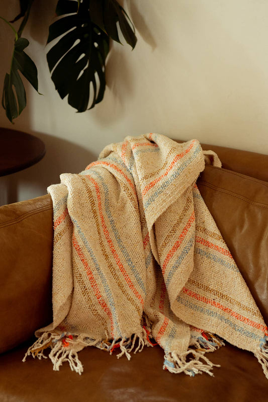 Dreamland - SUSTAINABLE RECYCLED THROW BLANKET